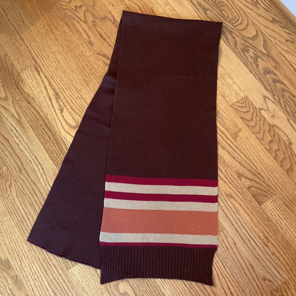 Trussardi wool/ acrylic scarf